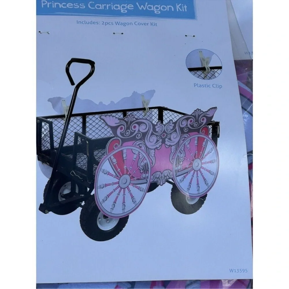 **LAST FEW!Princess Catriage Wagon Cover Halloween‎ Parade Aurora Cinderella